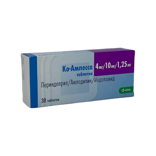 Կո-ամլեսսա դեղահաբ 4/10/1.25մգ №30