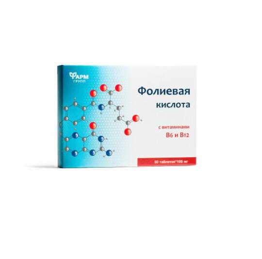 Վիտամին-Ֆոլաթթու վիտամին Բ6 ով և Բ 12 ով դհտ․ №50