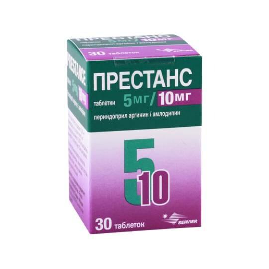 Պրեստանս դեղահաբ 5մգ/10մգ №30